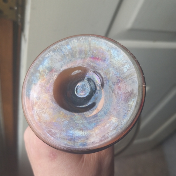 Vintage Pfaltzgraff Rainbow Glass Wine Glasses. Set of 4. - Picture 6 of 6